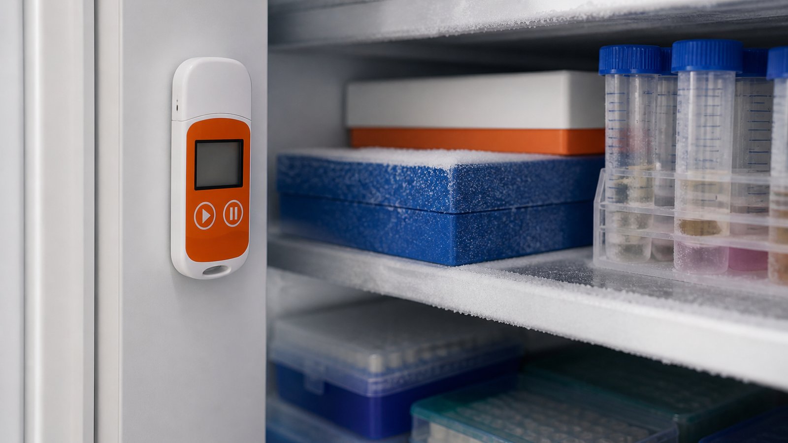 UK lifestyle photo for point temperature data logger lab uk